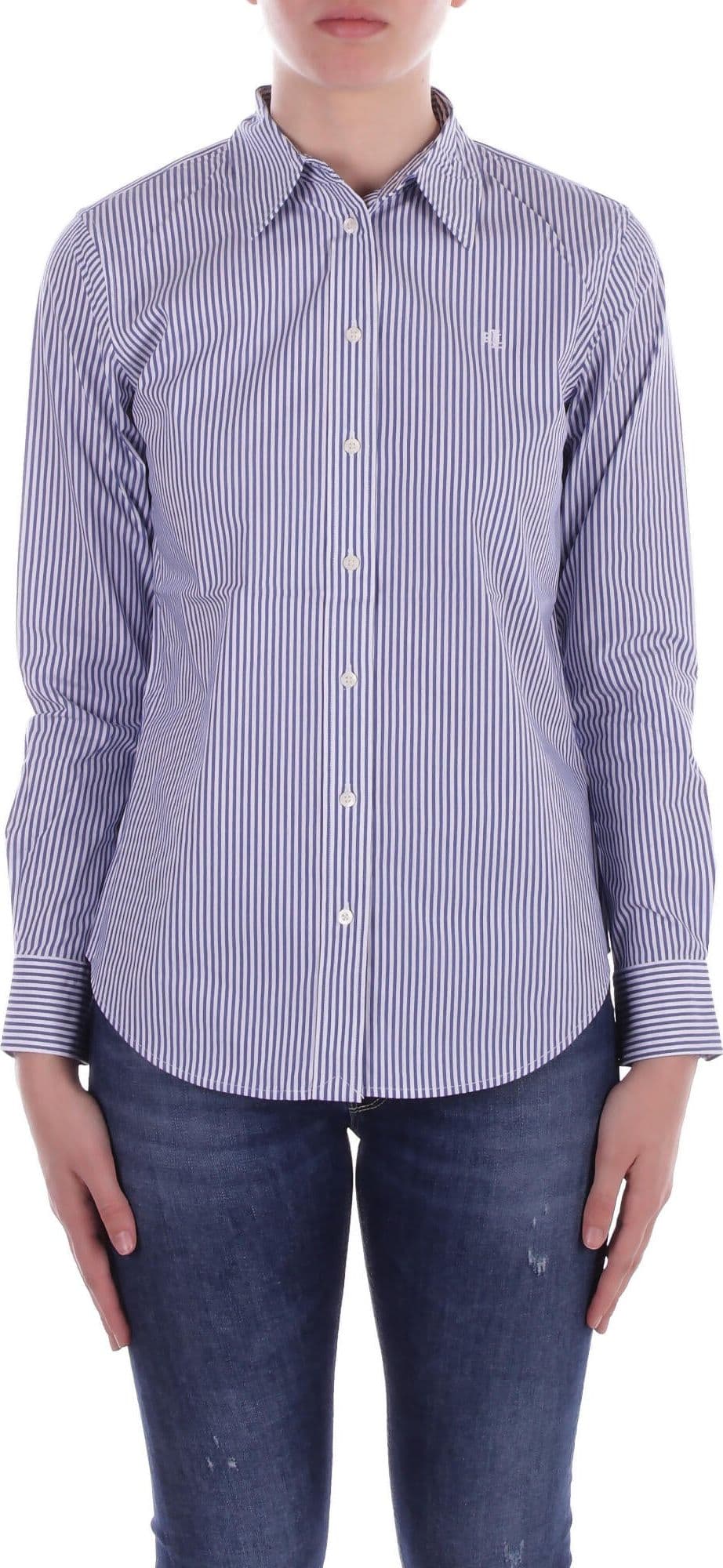 Ralph Lauren Camicie Blu white da donna in Bluse e camicie Drestige - Casamassima, commercioVirtuoso.it