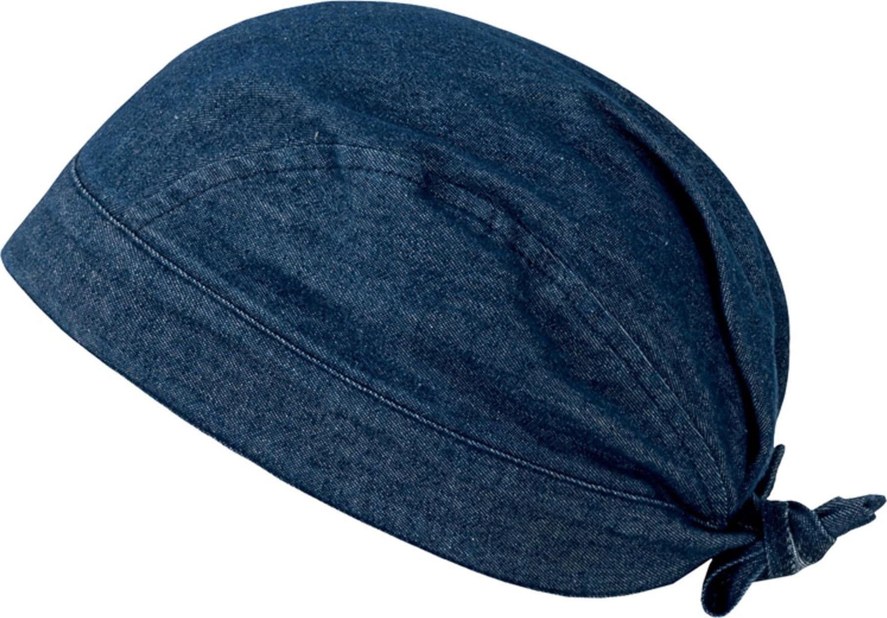 Bandana Mercurio Blu Jeans Bandana Cuoco con Inserto Tergisudore Barbecue Griglia Cucina in Giacche da chef Dresswork - Como, commercioVirtuoso.it