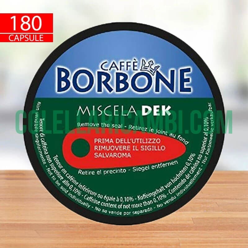 180 Capsule Caffè Borbone Miscela Verde Decaffeinato Compatibili Nescafè Dolce Gusto in Capsule di caffè compatibili Nescafè dolcegusto Colella Ricambi - Casoria, commercioVirtuoso.it