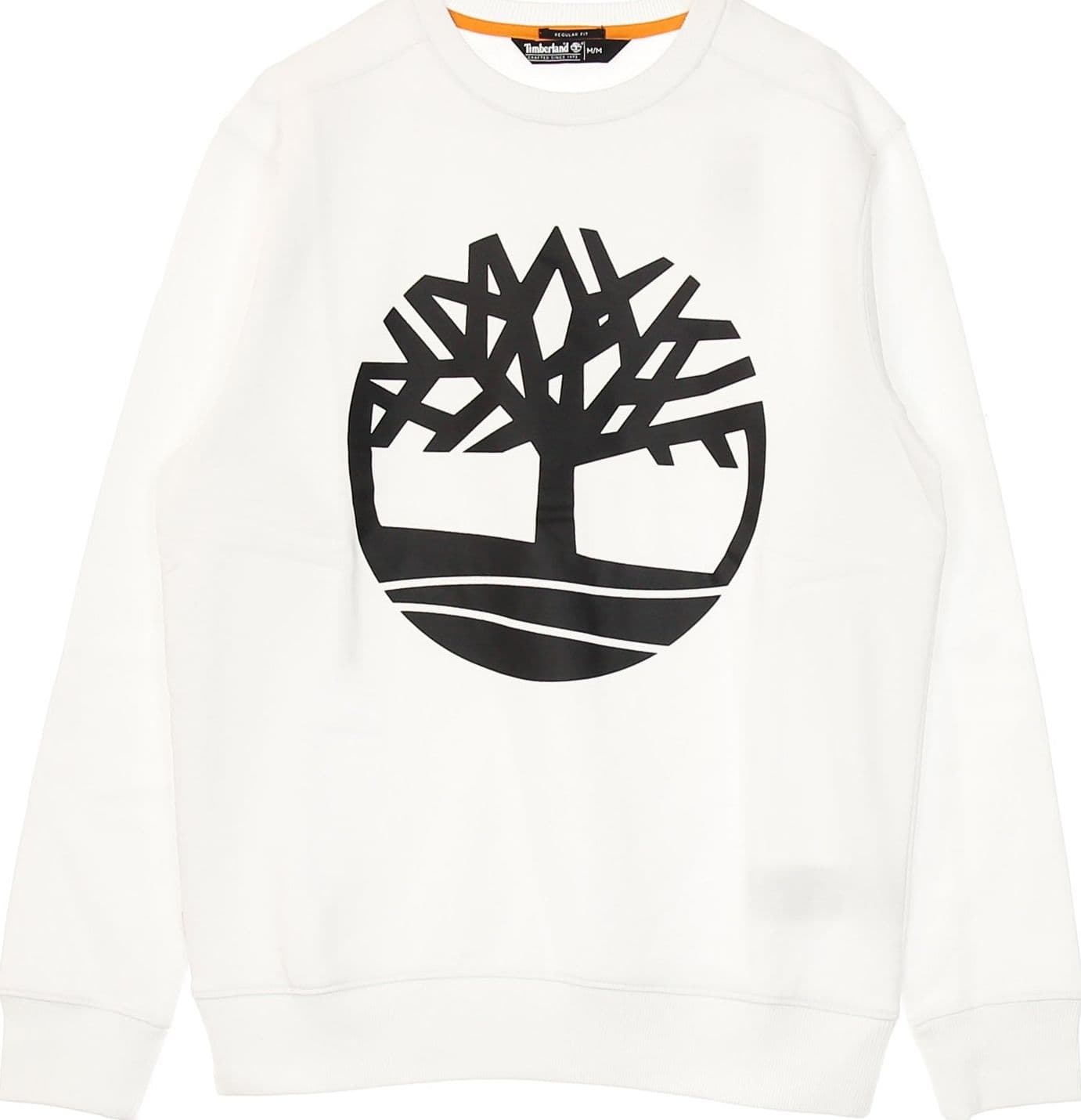 TIMBERLAND Felpa Girocollo Uomo Core Logo Crewneck Brushback White/black da uomo in Felpe senza cappuccio Drestige - Casamassima, commercioVirtuoso.it