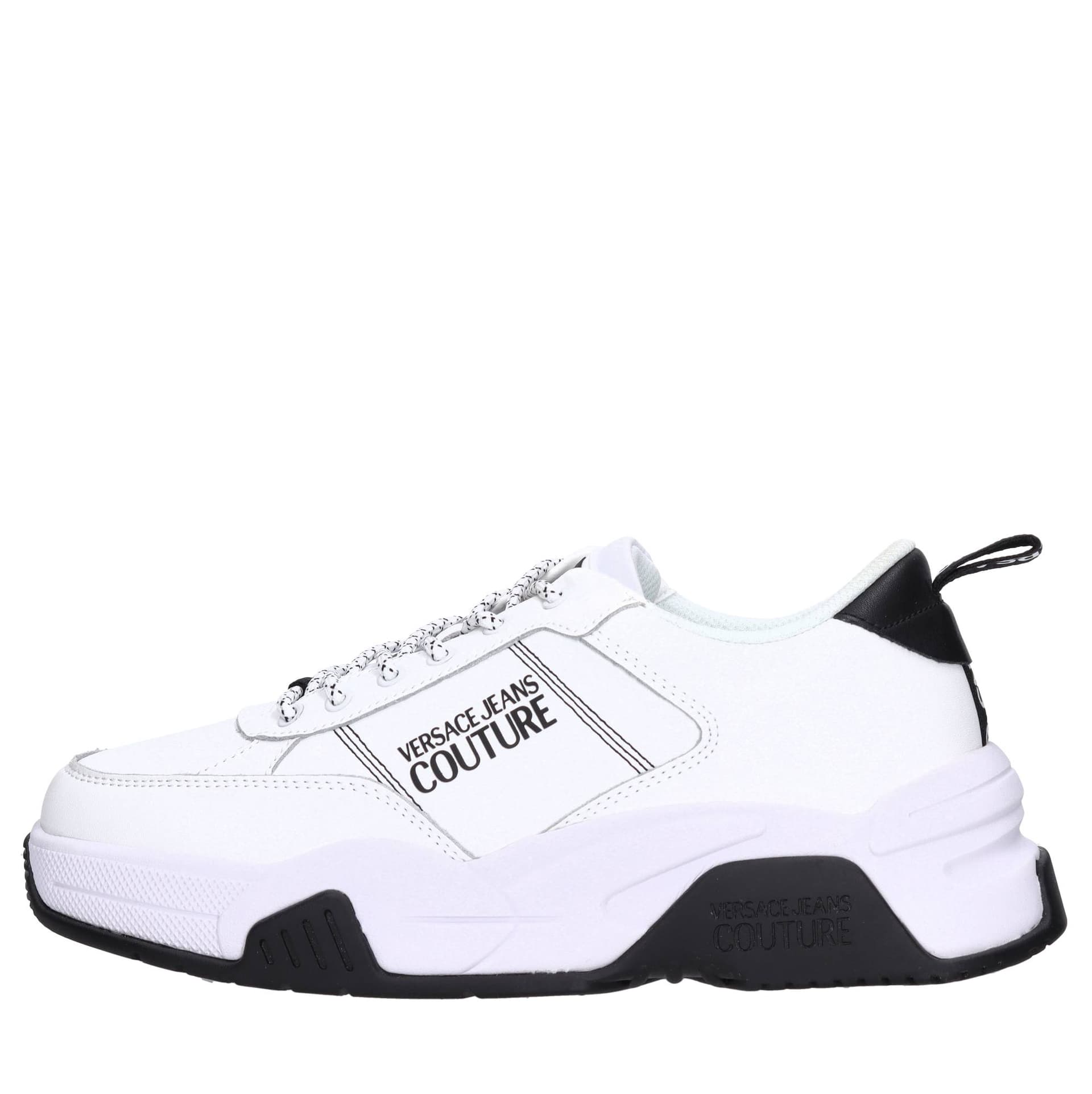 VERSACE JEANS COUTURE Sneakers Bianco da uomo in Sneaker casual Drestige - Casamassima, commercioVirtuoso.it