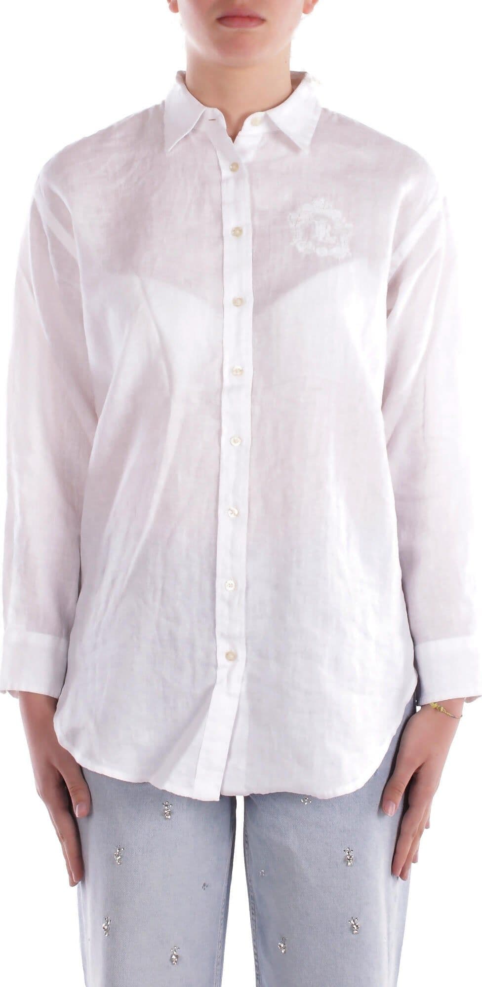 Ralph Lauren Camicie Bianco da donna in Bluse e camicie Drestige - Casamassima, commercioVirtuoso.it