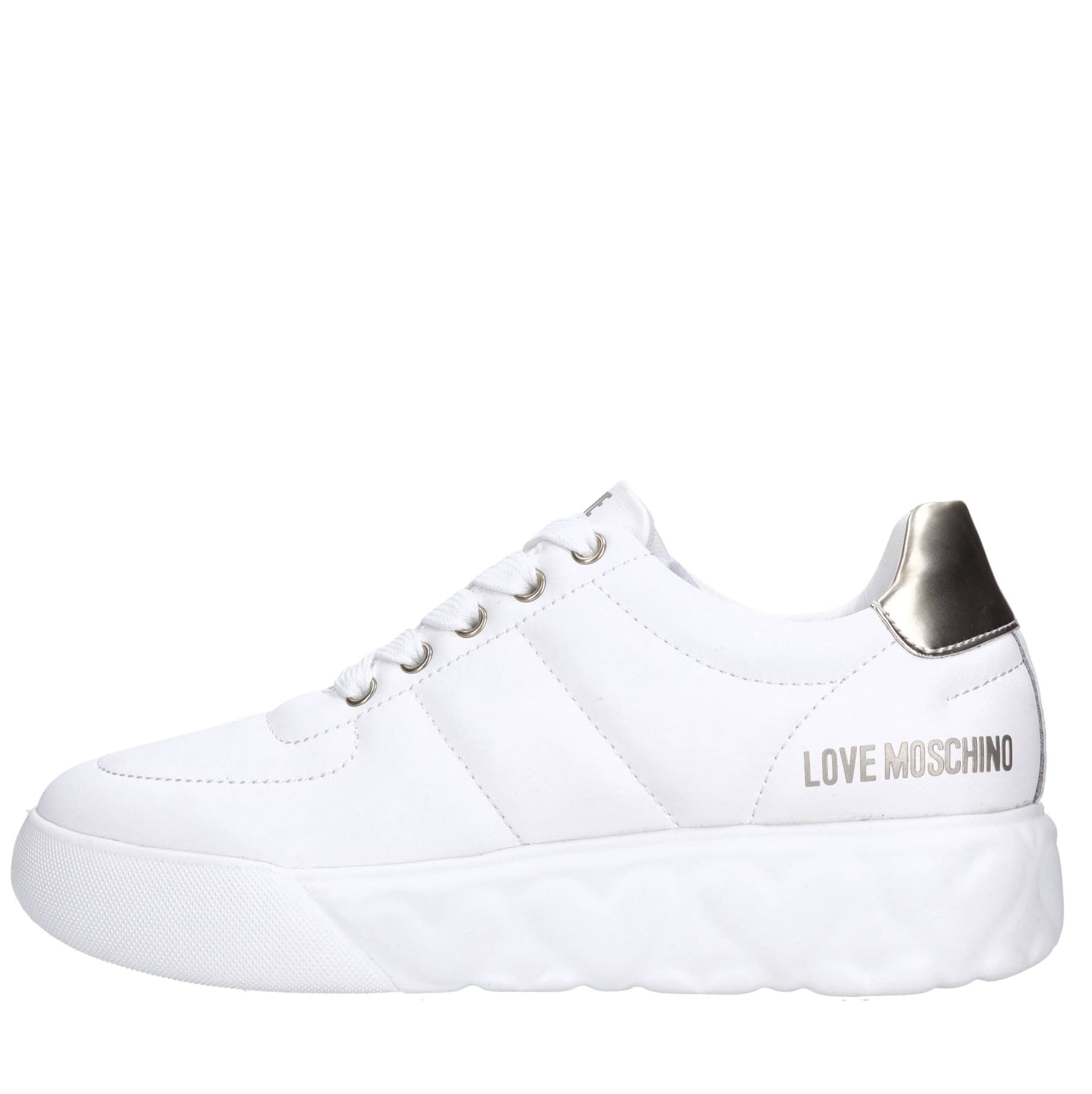 Love Moschino Sneakers Bianco da donna in Sneaker casual Drestige - Casamassima, commercioVirtuoso.it