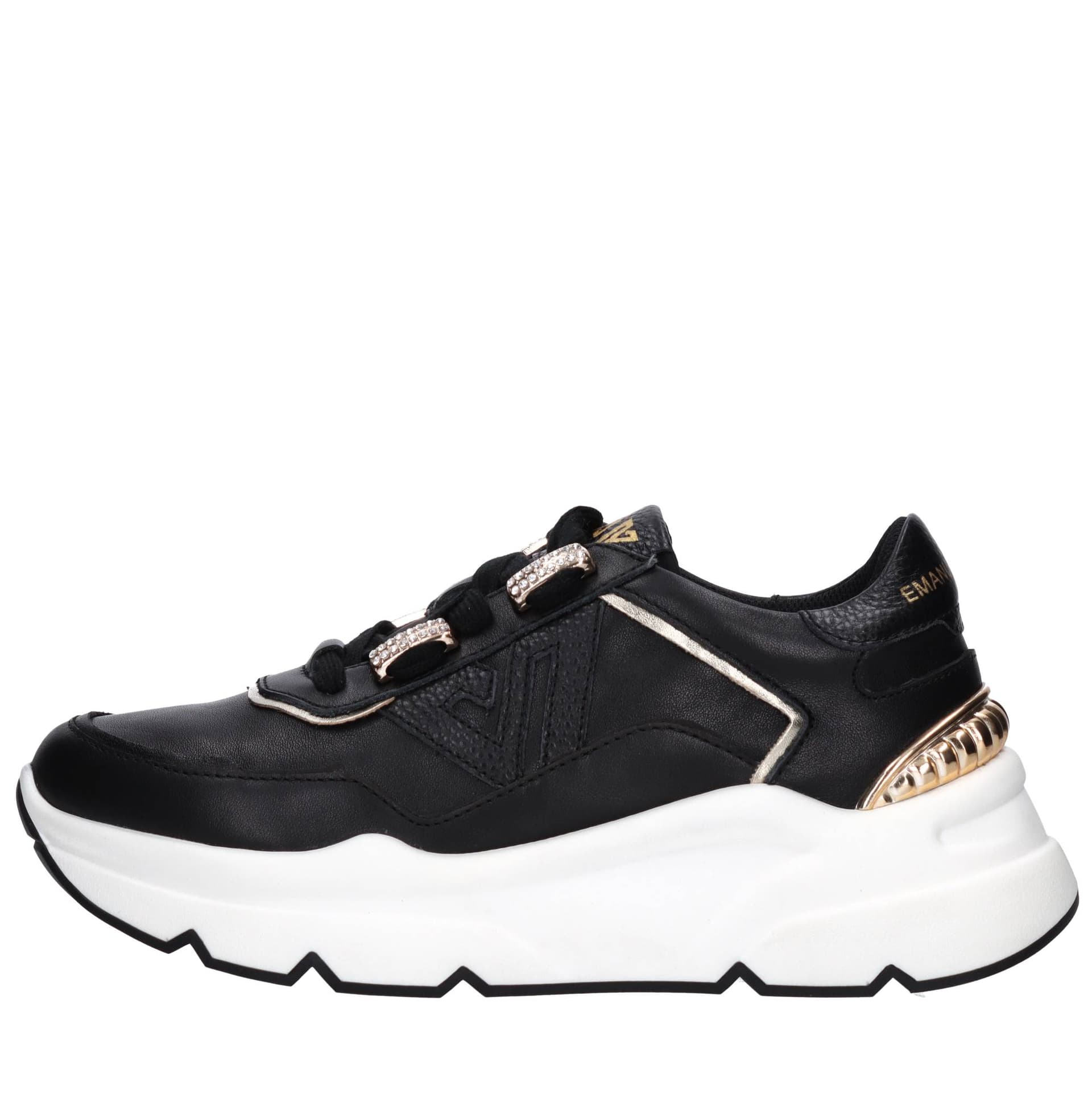 Emanuelle Vee Sneakers Nero da donna in Sneaker casual Drestige - Casamassima, commercioVirtuoso.it