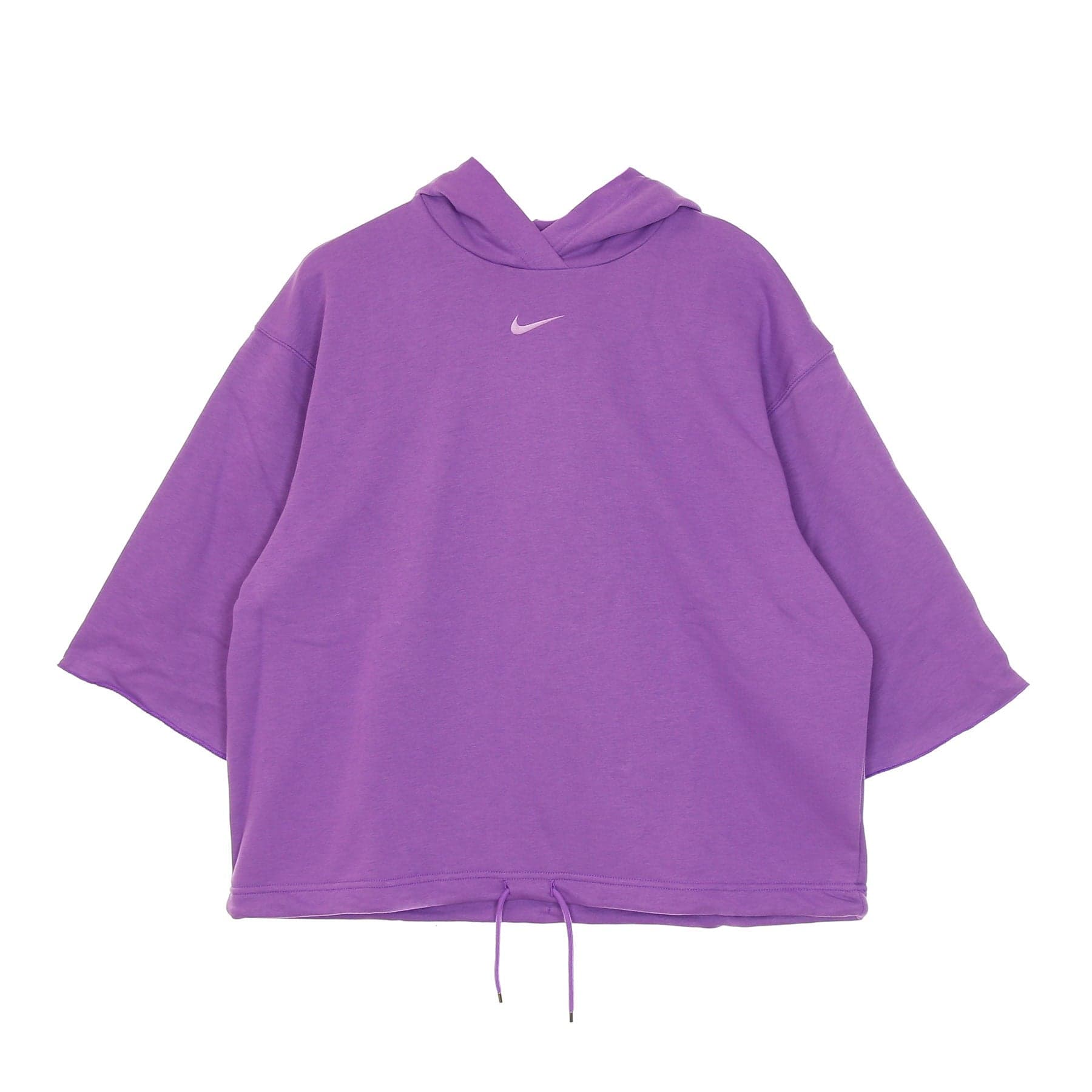 Nike Felpa Leggera Cappuccio Manica Corta Donna W Icon Clash Short Sleeve Hoodie French Terry Wild Berry/purple Stardust da donna in Felpe con cappuccio Drestige - Casamassima, commercioVirtuoso.it