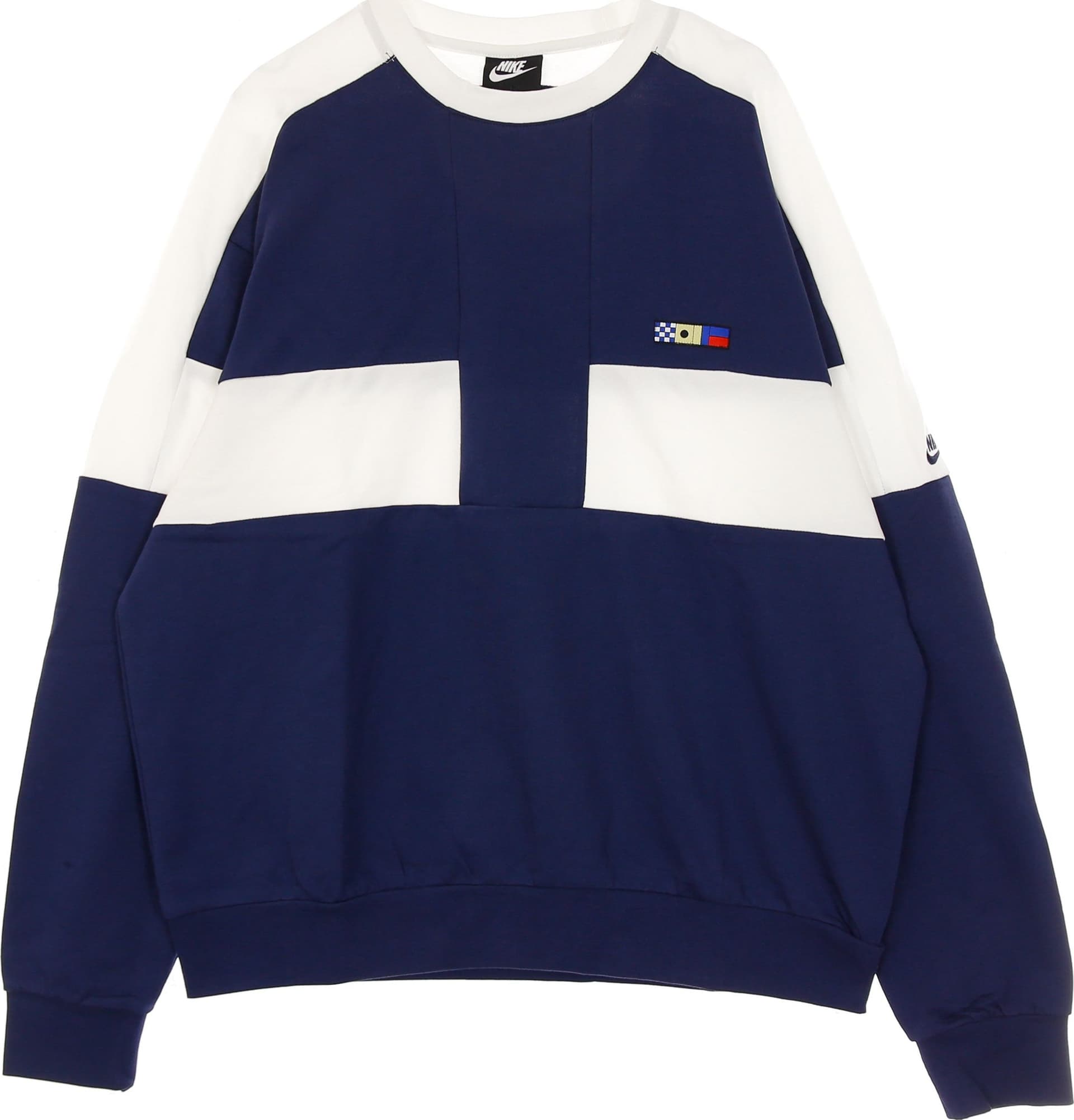 Nike Felpa Leggera Girocollo Uomo M Sportswear Reissue Fairlead French-terry Crew Midnight Navy/sail/midnight Navy da uomo in Felpe con cappuccio Drestige - Casamassima, commercioVirtuoso.it