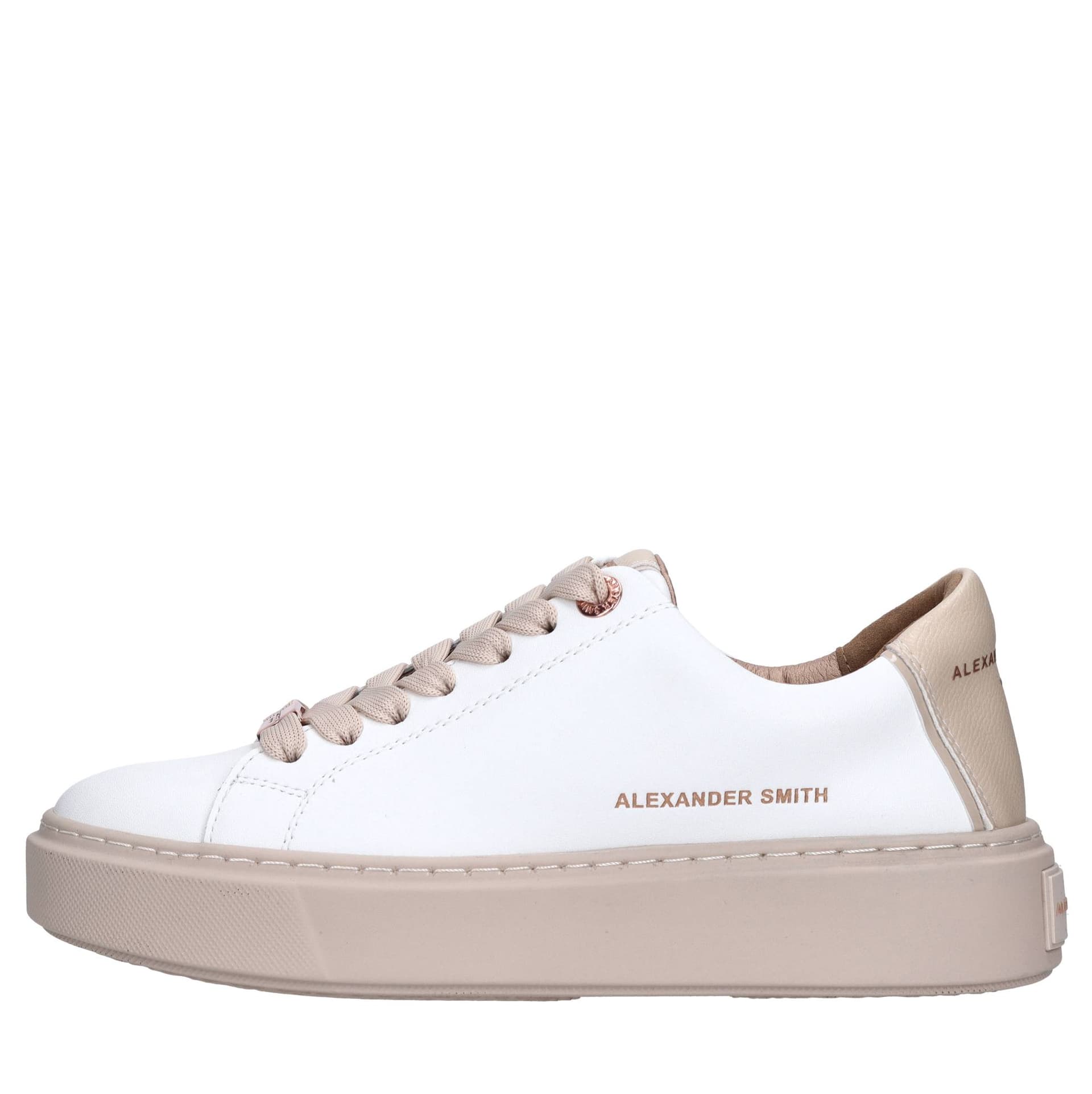 Alexander Smith Scarpe con Tacco Bianco da donna in Sneaker casual Drestige - Casamassima, commercioVirtuoso.it