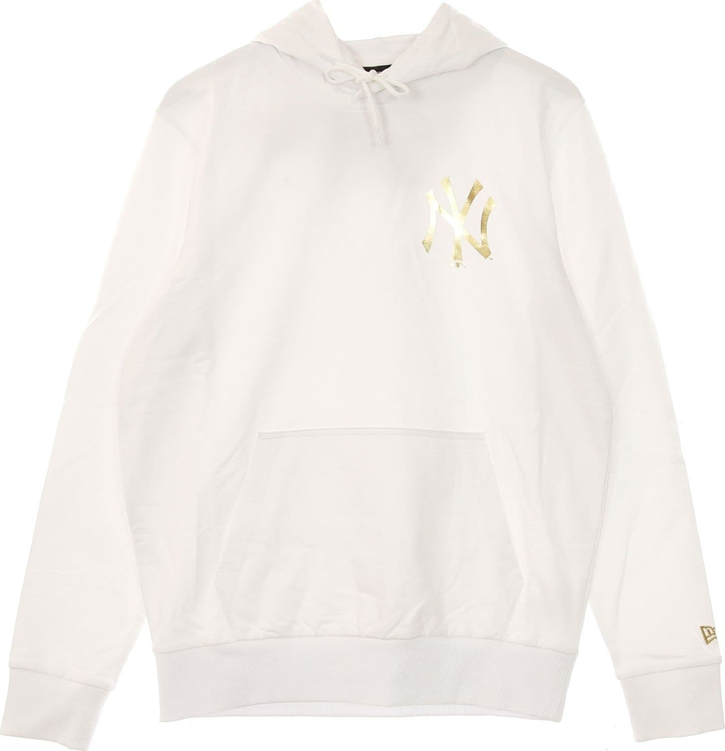 NEW ERA Felpa Leggera Cappuccio Uomo Mlb Metallic Hoodie Neyyan White da uomo in Felpe con cappuccio Drestige - Casamassima, commercioVirtuoso.it