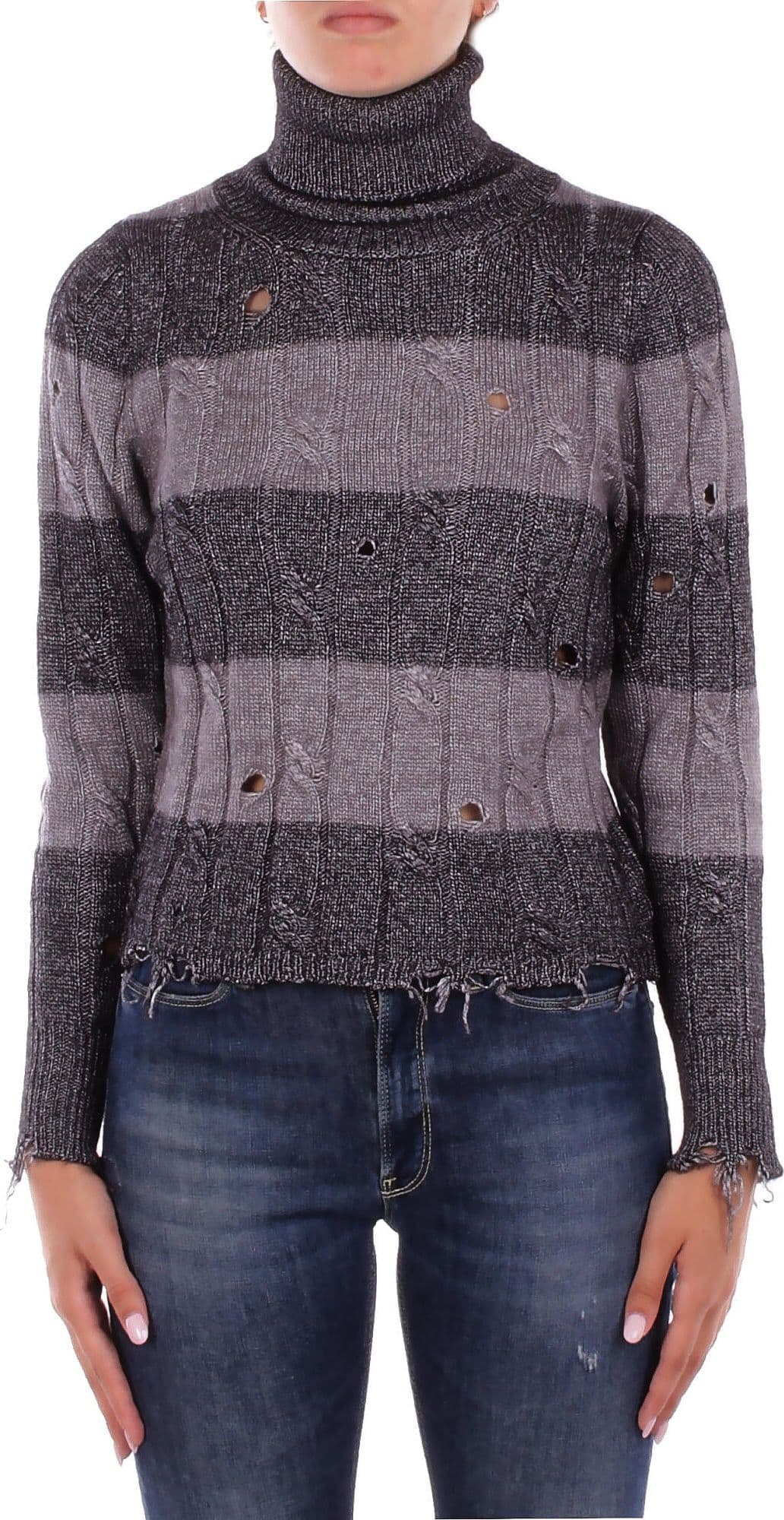 SOLOTRE Maglie Nero argento da donna in T-shirt Drestige - Casamassima, commercioVirtuoso.it