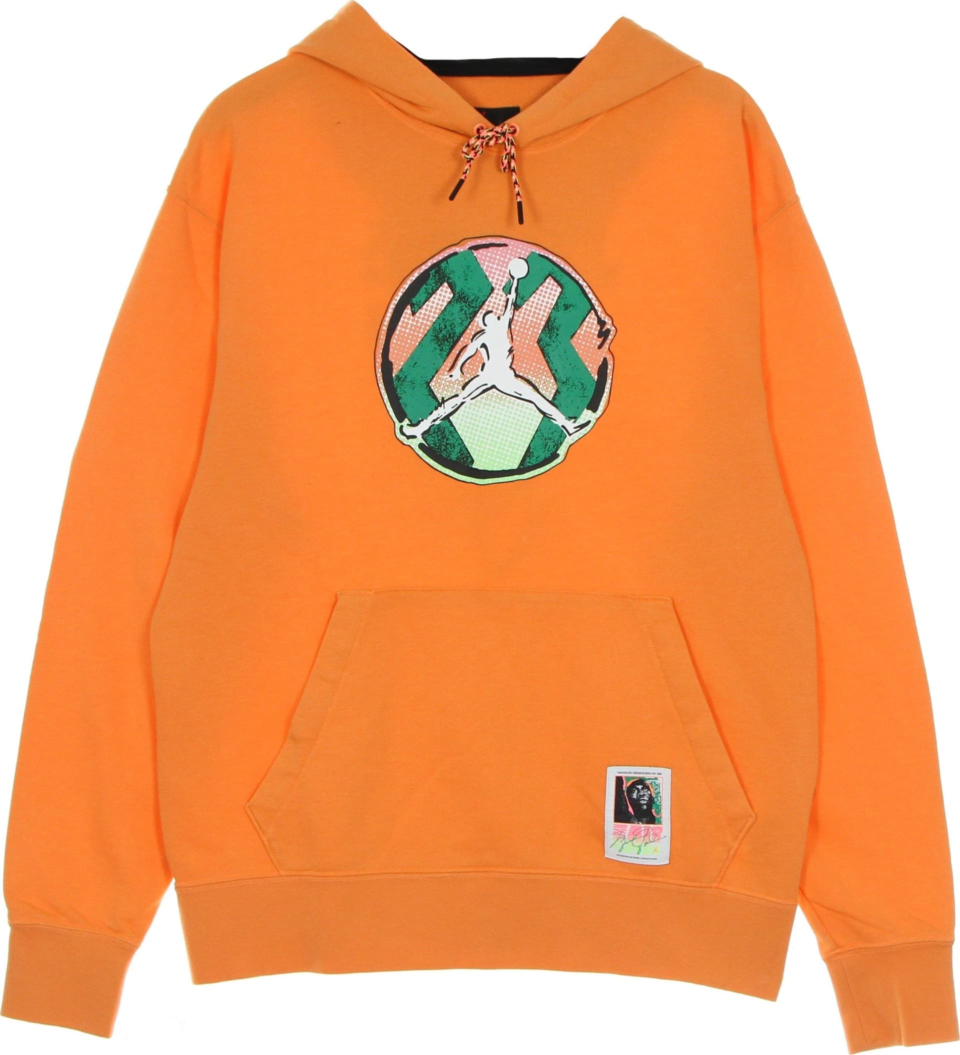 JORDAN Felpa Cappuccio Uomo Sport Dna Washed Pullover Hoodie Atomic Orange da uomo in Felpe con cappuccio Drestige - Casamassima, commercioVirtuoso.it