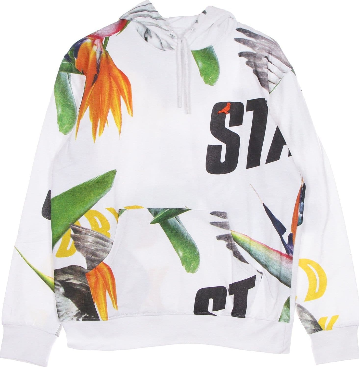 STAPLE Felpa Cappuccio Uomo Paradise Aop Hoodie White da uomo in Felpe con cappuccio Drestige - Casamassima, commercioVirtuoso.it