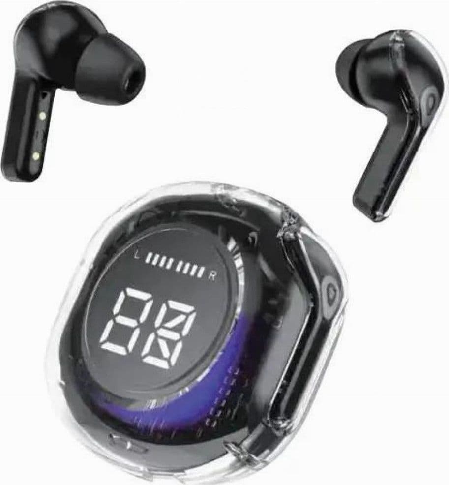 AURICOLARI BLUETOOTH 5.3 TRASPARENTI ULTRAPODS PRO CON COFANETTO DI RICARICA LED in Cuffie In-Ear Trade Shop italia - Napoli, commercioVirtuoso.it