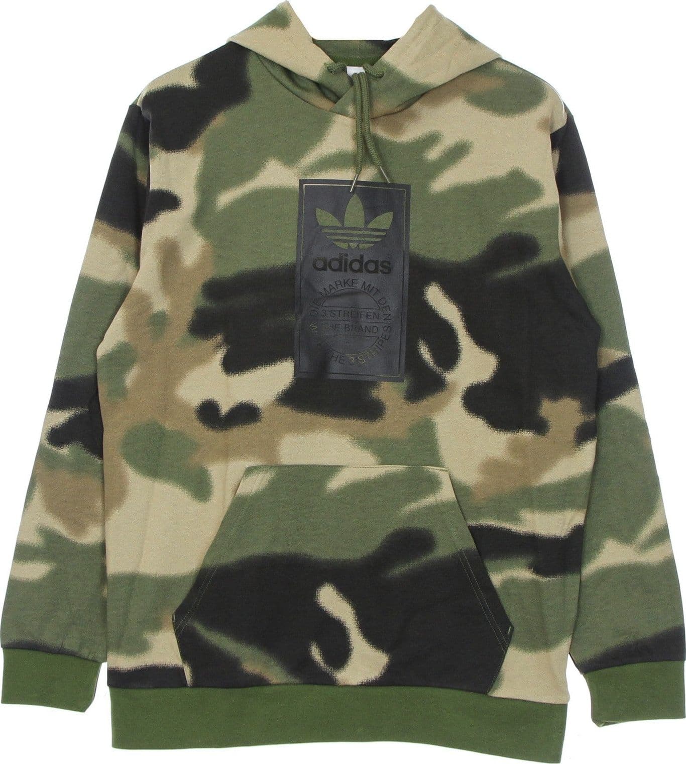 Adidas Felpa Leggera Cappuccio Uomo Camo All Over Print Hoodie Wild Pine/multi/black da uomo in Felpe con cappuccio Drestige - Casamassima, commercioVirtuoso.it