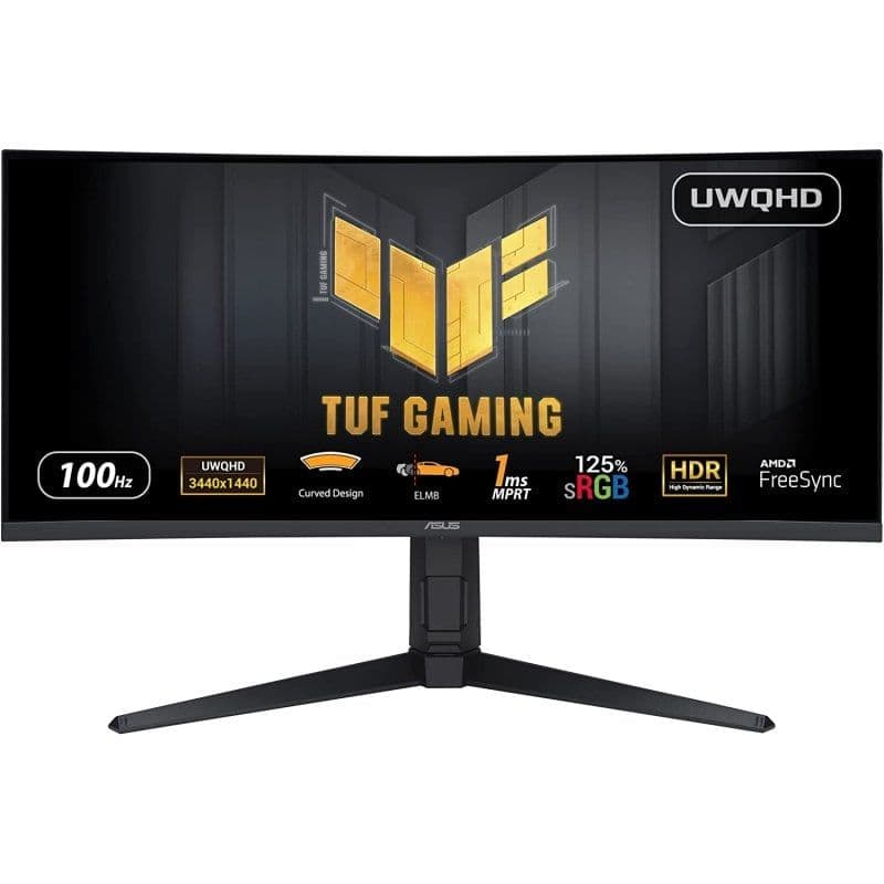 Asus tuf gaming vg34vqel1a monitor pc 86,4 cm (34\") 3440 x 1440 pixel led nero - 90LM06F0-B01E70 in eWeki - Napoli, commercioVirtuoso.it