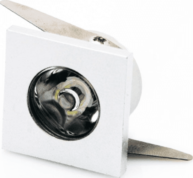 1W Faretto Incasso led Puntoluce 220V Quadrato Bianco 100lm Illuminazione/Illuminazione per interni/Luci da incasso Zencoccostore - Formia, Commerciovirtuoso.it