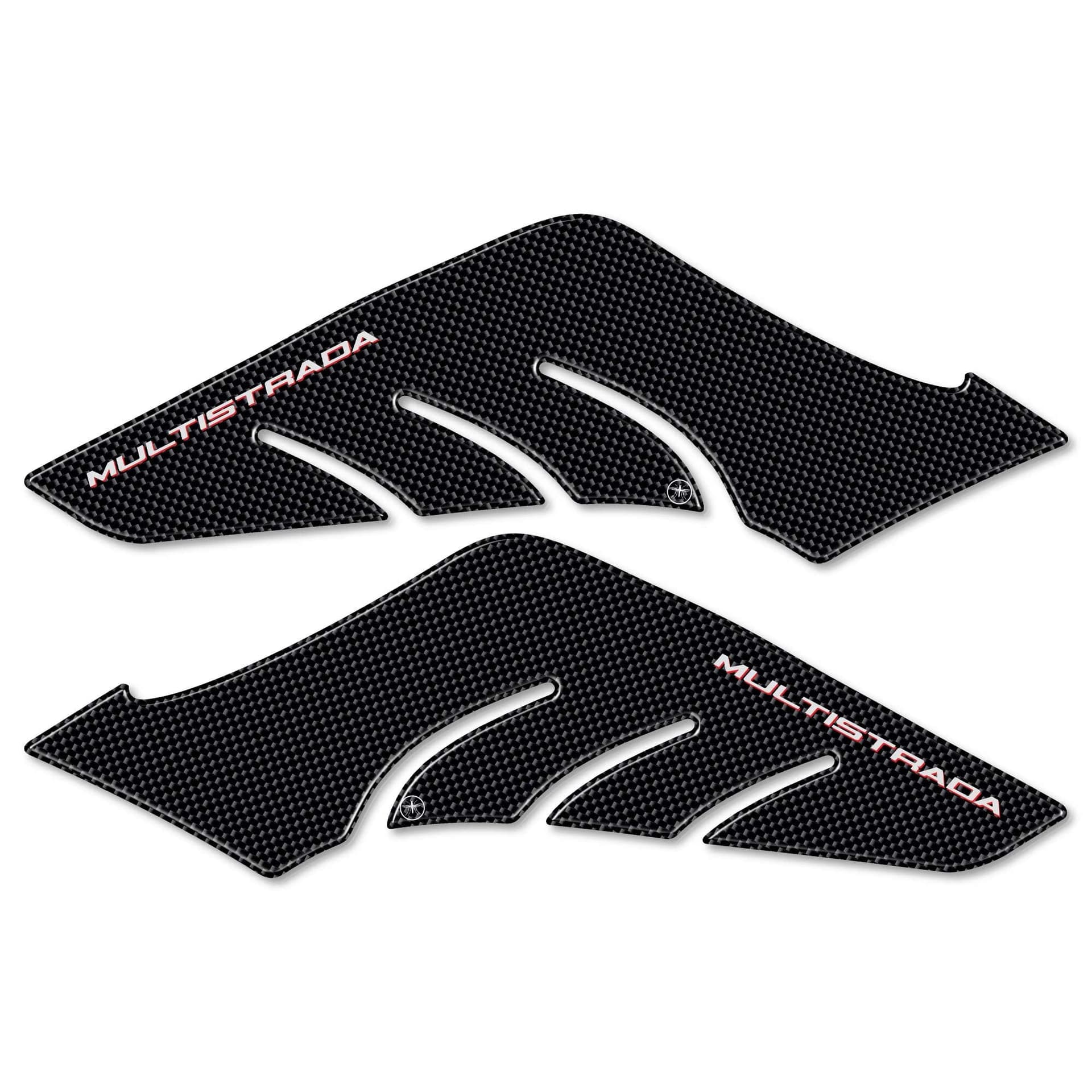 2-ADESIVI-3D-PROTEZIONI-LATERALI-SERBATOIO-CARBONIO-MOTO-DUCATI-MULTISTRADA-1200