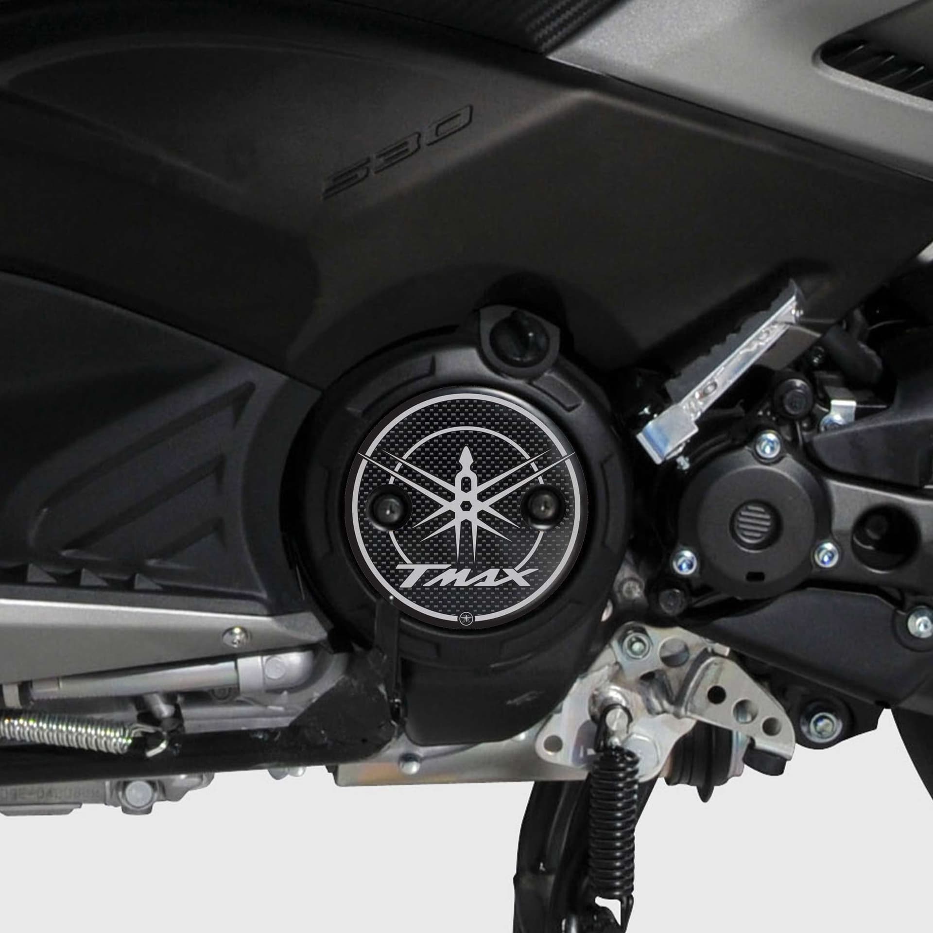 2-ADESIVI-in-resina-3D-CARTER-Scooter-compatibili-YAMAHA-TMAX-dal-2001-al-2016