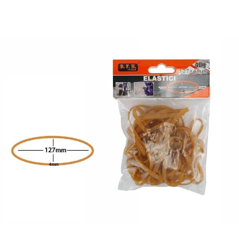 2 Confezioni Da 40g Elastici Elastico Molle Gomma Fettucce Misura 127x4mm 53692a Casa, arredamento e bricolage > Prodotti per Ufficio Trade Shop italia - Napoli, Commerciovirtuoso.it