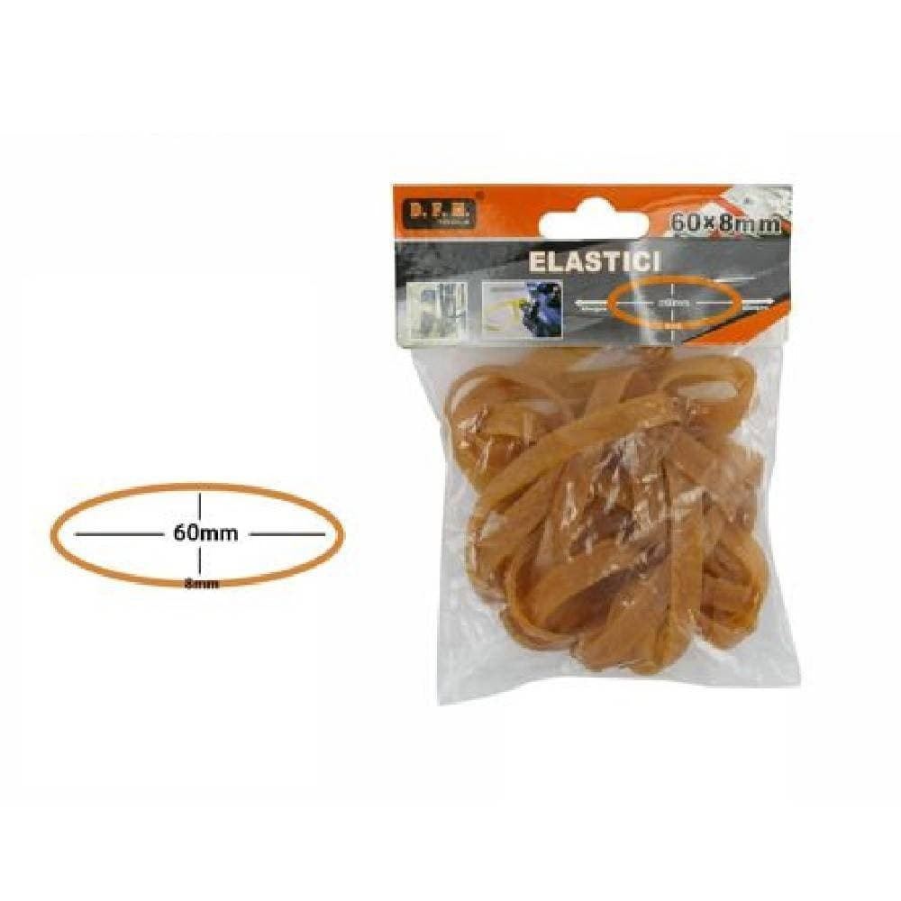 2 Confezioni Da 40g Elastici Elastico Molle Gomma Fettucce Misura 60x8 Mm 53693a Casa, arredamento e bricolage > Prodotti per Ufficio Trade Shop italia - Napoli, Commerciovirtuoso.it