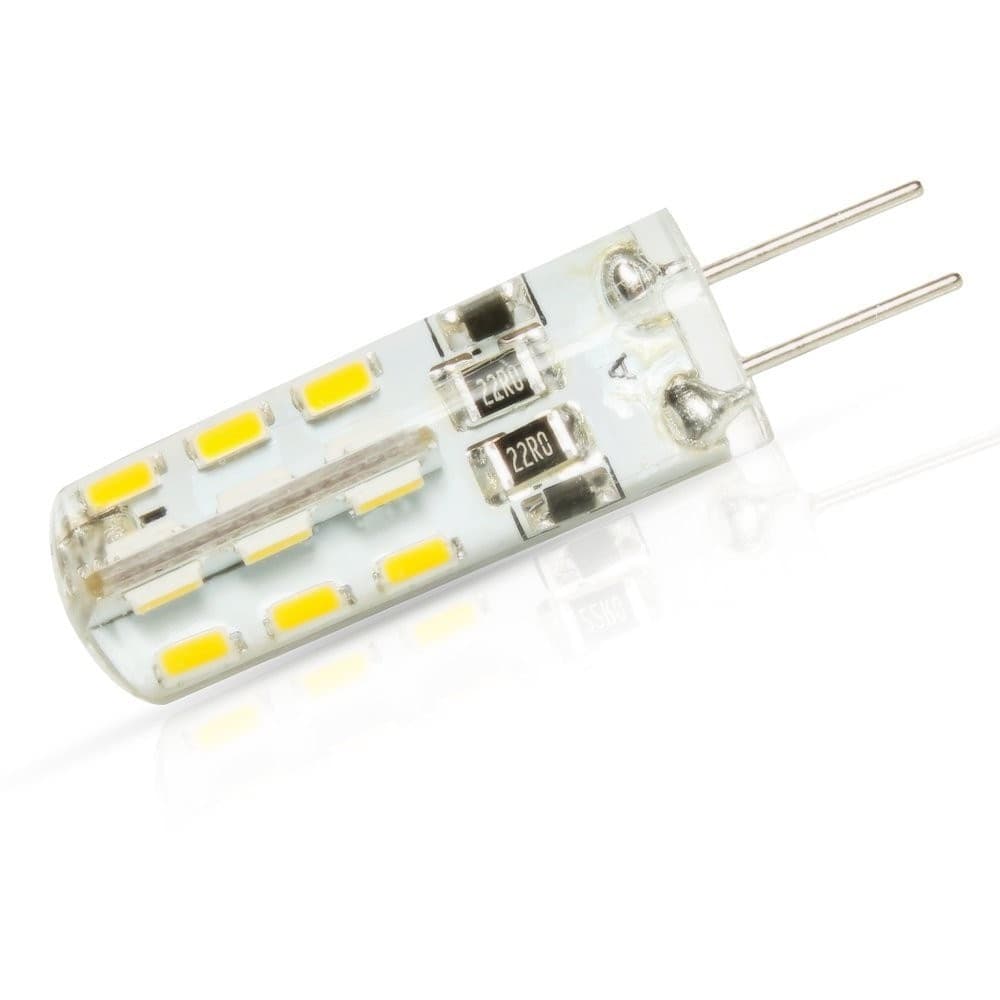 2 LAMPADINE 2.5W LED 32 SMD ATTACCO G4 A SPILLO LUCE BIANCA FREDDA CALDA 220V Illuminazione/Lampadine/Lampadine a LED Trade Shop italia - Napoli, Commerciovirtuoso.it