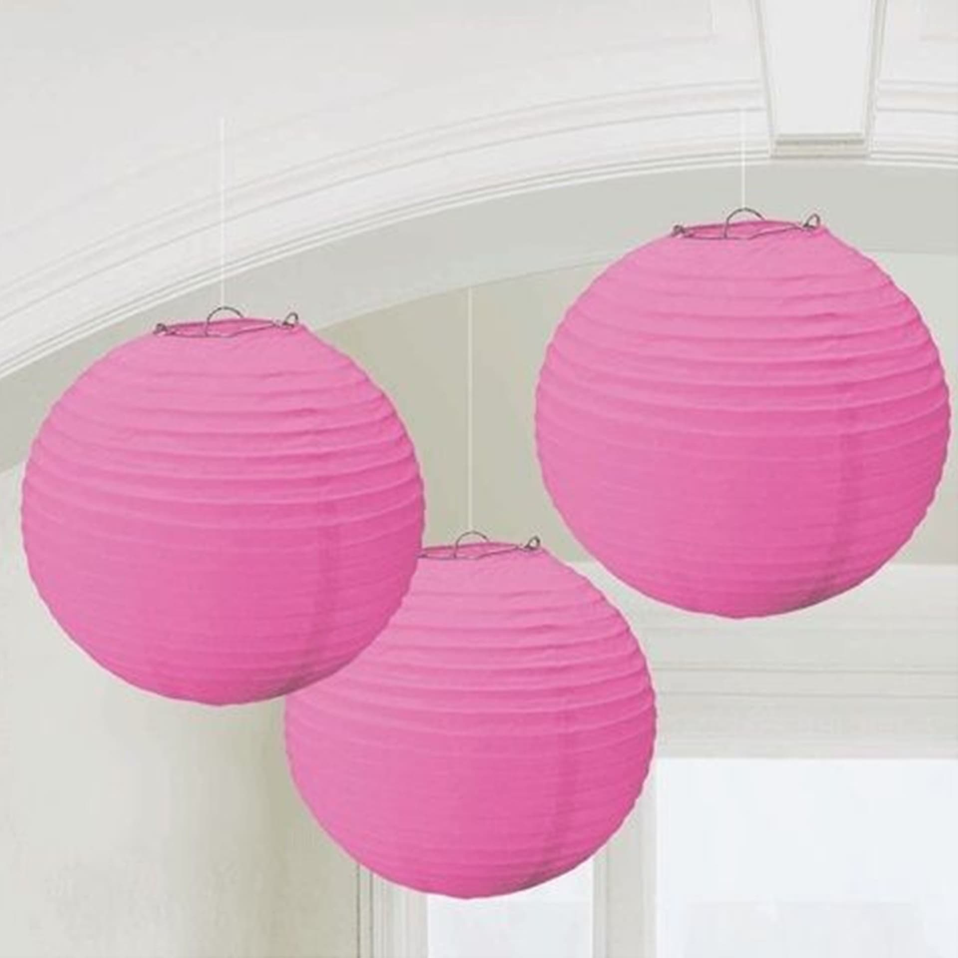 2 LANTERNA ROSA 30 CM DI CARTA DA APPENDERE DECORAZIONI FESTA COMPLEANNO PARTY Casa e cucina/Decorazioni per interni/Candele e portacandele/Portacandele/Lanterne a candela decorative Trade Shop italia - Napoli, Commerciovirtuoso.it