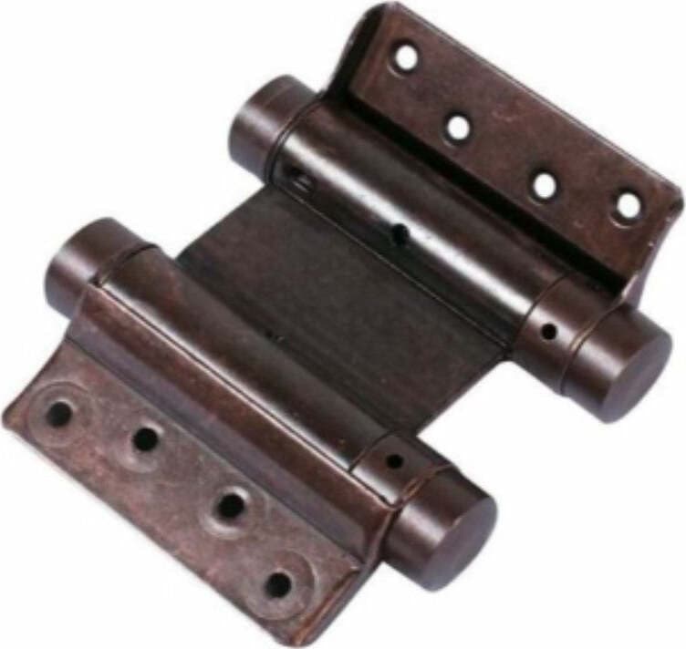 2-PEZZI---CERNIERE-PER-PORTE-APRIBILI-NEI-DUE-SENSI-CON-MOLLA-A-SPIRALE-A-DOPPIA-AZIONE-75MM---PER-PORTE-SPESSORE-1-25MM---ACCIAIO-BRONZATO