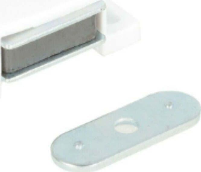 2-PEZZI---CHIUSURE-MAGNETICHE-DA-APPLICARE-PER-ARMADIETTI---FORZA-4KG---CON-RISCONTRO-E-VITI---COLORE-BIANCO