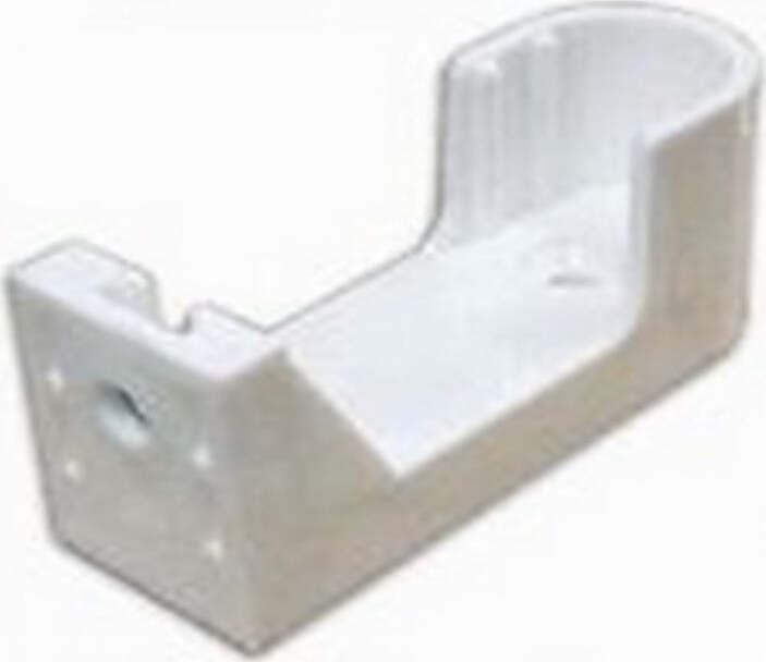 2-PEZZI---SUPPORTO-PER-ASTE-OVALI-DI-ARMADIO-30x15MM---IN-PLASTICA-BIANCA---AVVITABILI-ANCHE-A-SOFFITTO-DI-ARMADIO
