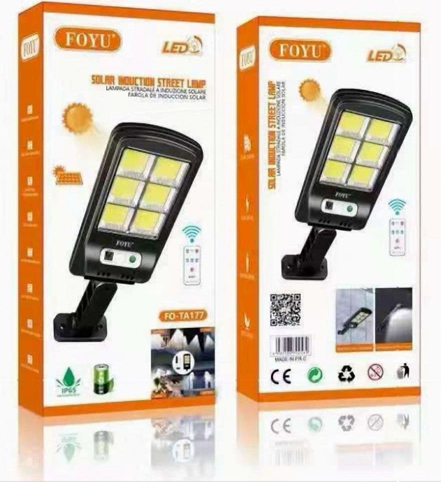 2 PZ FARO LAMPIONE STRADALE CON PANNELLO SOLARE FOTOVOLTAICO 160 LED COB SENSORE in Lampioni Trade Shop italia - Napoli, commercioVirtuoso.it