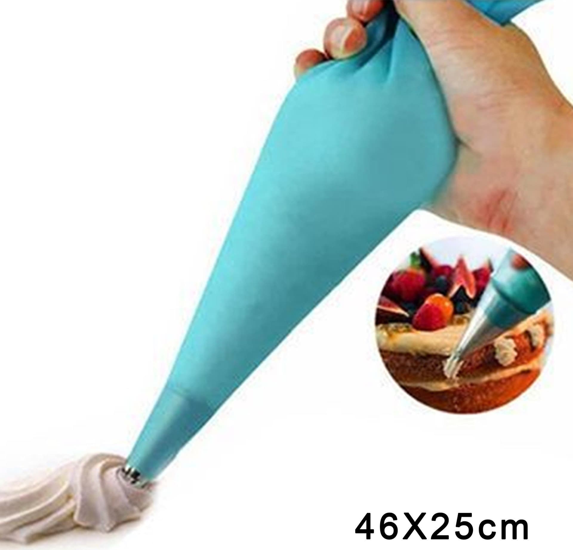 2 Saccapoche Riutilizzabile Sacca Pasticcere Sac A Poche Cake Design 46 X 25 Cm Cucina > Prodotti per Dolci Trade Shop italia - Napoli, Commerciovirtuoso.it