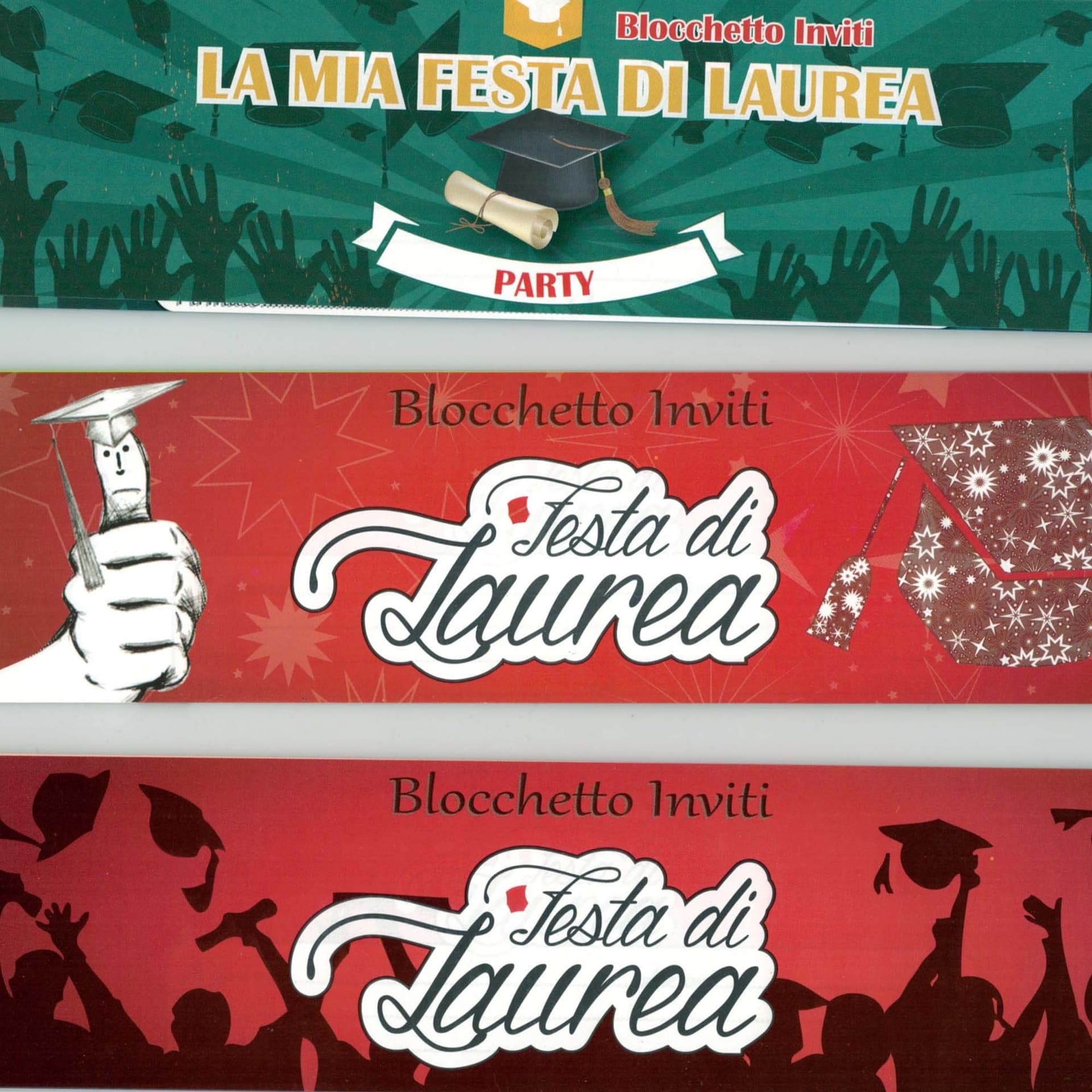 20 Invito Inviti In Carta 16x7 Cm Biglietto Biglietti Per Party Festa Laurea Casa e cucina/Hobby creativi/Materiali per hobby creativi/Forniture per feste/Bomboniere Trade Shop italia - Napoli, Commerciovirtuoso.it