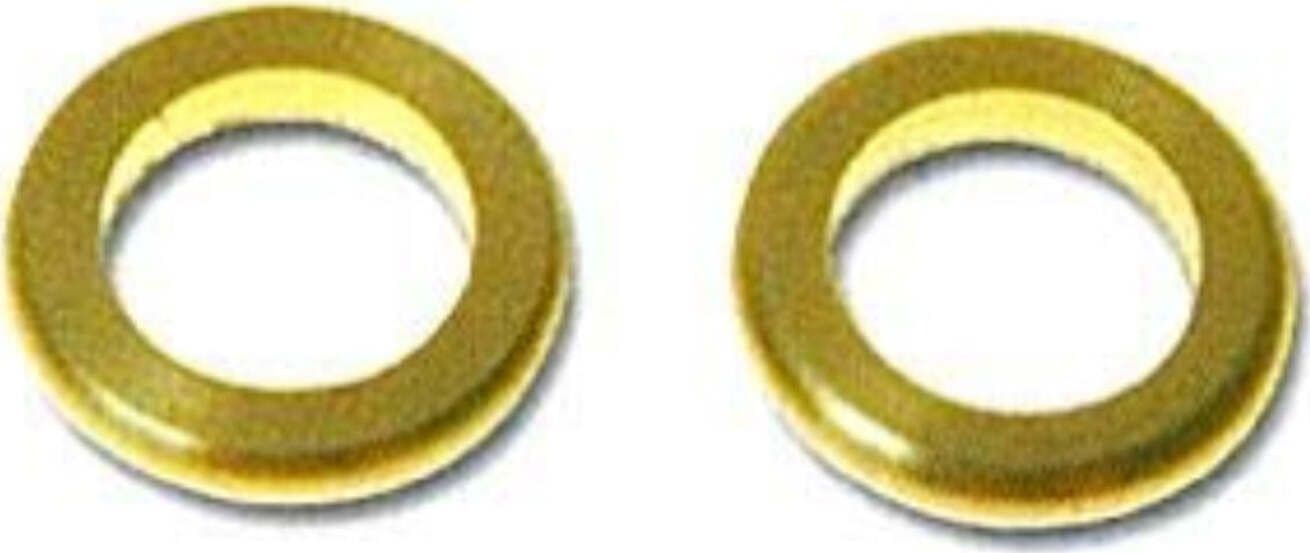 20-PEZZI---RONDELLE-ALZA-PORTE---Ø10MM-INTERNO-E-Ø14MM-ESTERNO---SPESSORE-20MM---IN-OTTONE