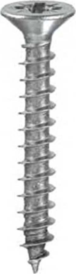 20-PEZZI---VITI-AUTOFILETTANTI-PER-TRUCIOLATO-CON-TESTA-PIANA-SVASATA-4,0x20---IN-ACCIAIO-INOX