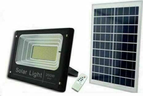 200 Watt Faro Led Crepuscolare Con Pannello Solare Fotovoltaico Ip67 Illuminazione/Illuminazione per esterni/Proiettori Zencoccostore - Formia, Commerciovirtuoso.it