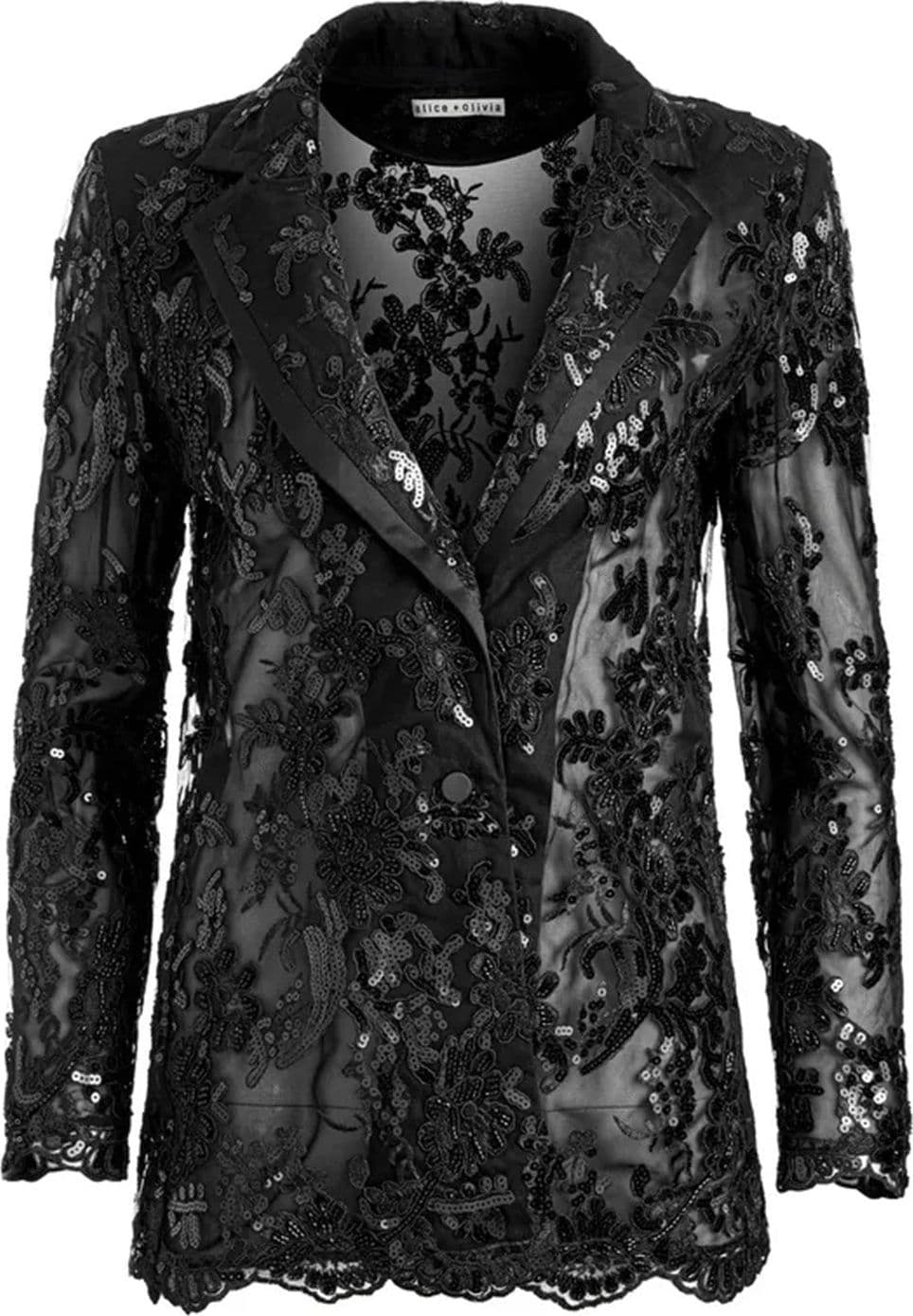 Alice + Olivia Giacche Nero da donna in Giacche da abito e blazer Drestige - Casamassima, commercioVirtuoso.it
