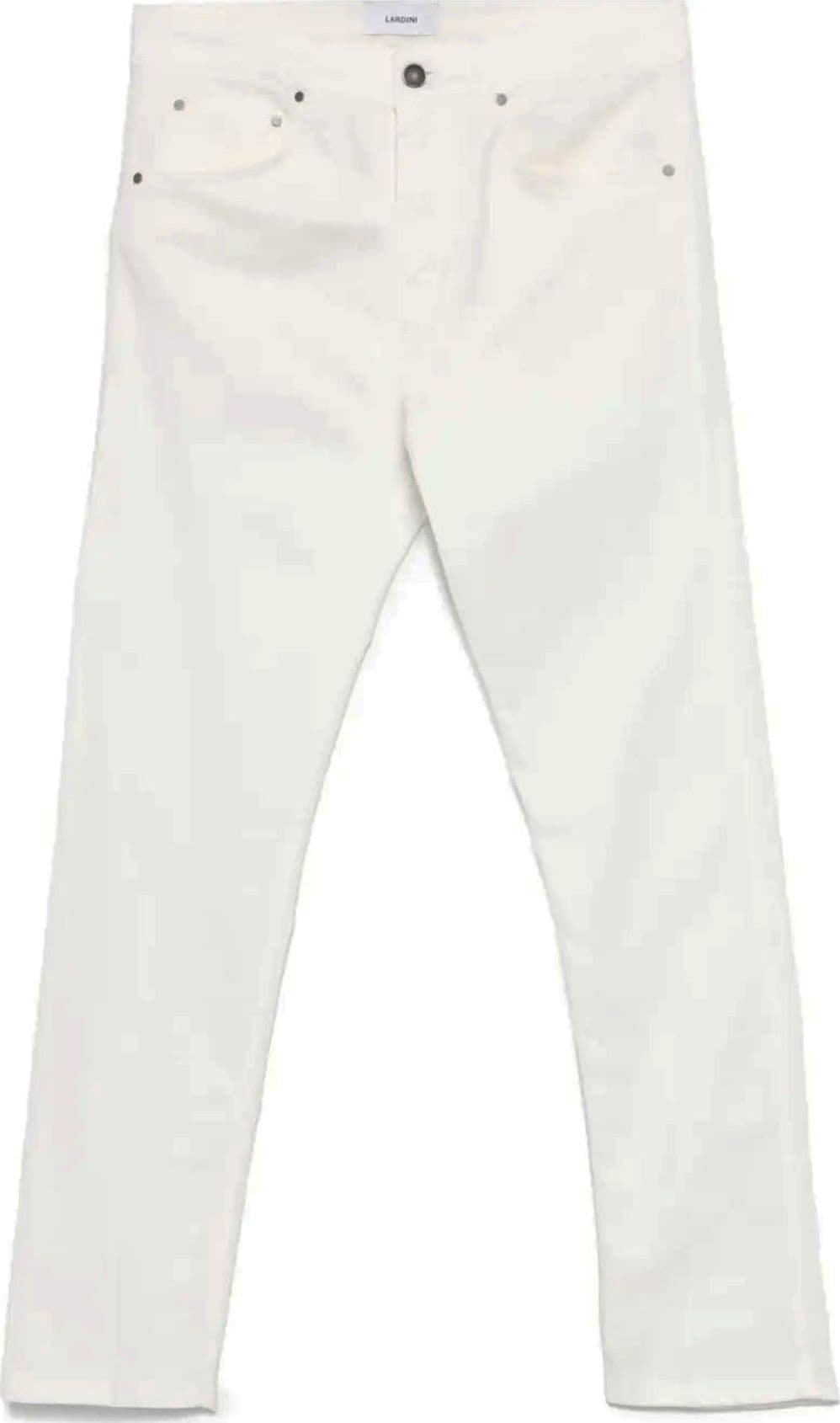 Lardini Jeans Bianco da uomo in Jeans Drestige - Casamassima, commercioVirtuoso.it