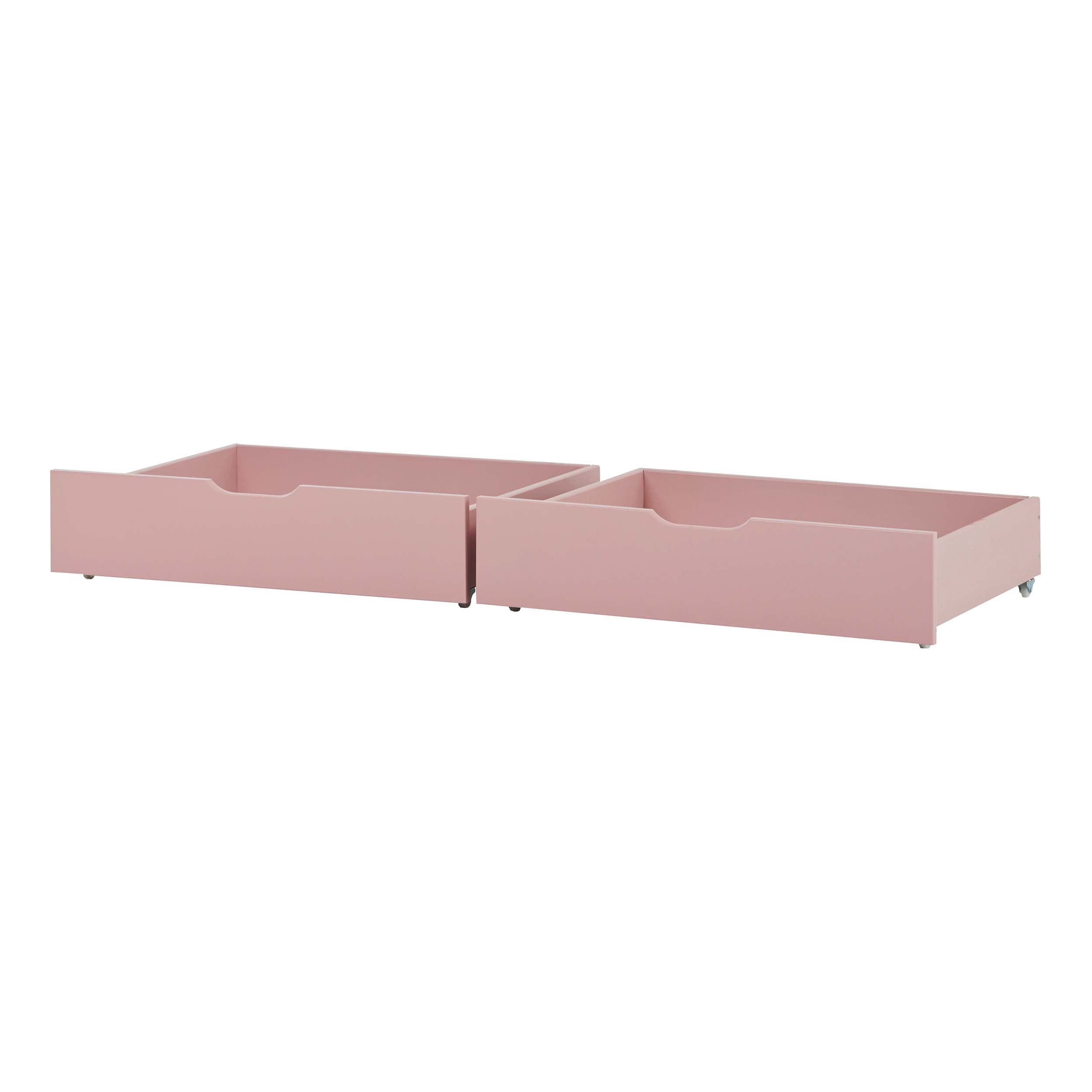 Set cassettiera Hoppekids ECO Comfort per 70x160 cm - Rosa Pallido in Comò e cassettiere La Casa Del Bebè - Napoli, commercioVirtuoso.it
