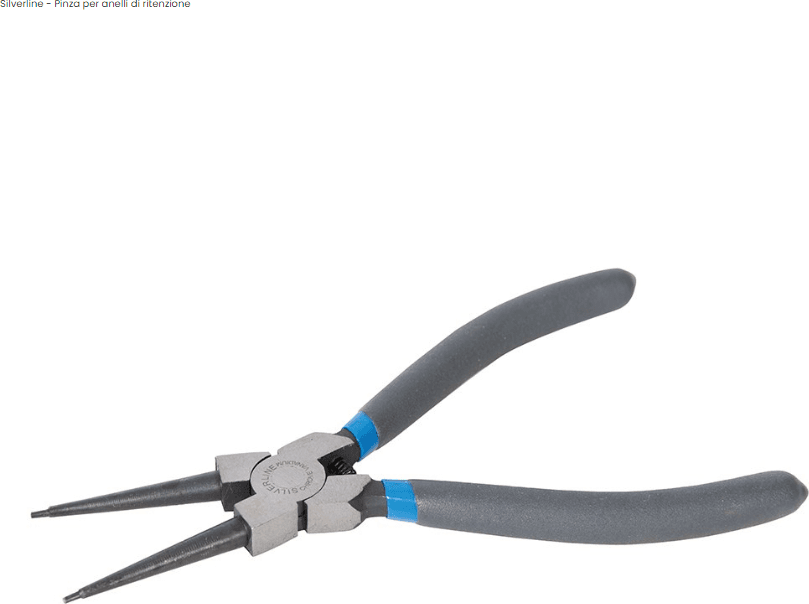 Pinza per anello elastico interno Silverline 180mm Acciaio Offerta in Tronchesi Eternal Brico - Ariano Irpino, commercioVirtuoso.it