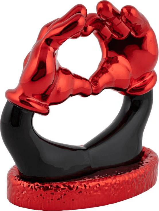 Mickey Love Scultura da Appoggio - Nero/Rosso h.16 in Autocategorizzazione Più Di Più Ideas - Casalnuovo di Napoli, commercioVirtuoso.it