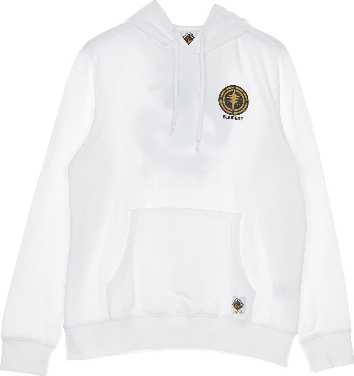 ELEMENT Felpa Cappuccio Uomo Rotation Hoodie X Timber Optic White da uomo in Felpe con cappuccio Drestige - Casamassima, commercioVirtuoso.it