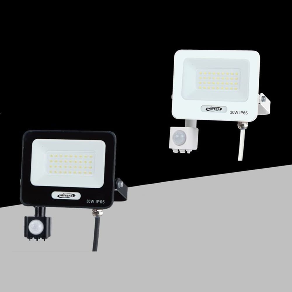 FARETTO LED 30W CON SENSORE MOVIMENTO PROIETTORE DA ESTERNO LUCE 6500K IP65 EK05-SEN-30 in Proiettori Trade Shop italia - Napoli, commercioVirtuoso.it