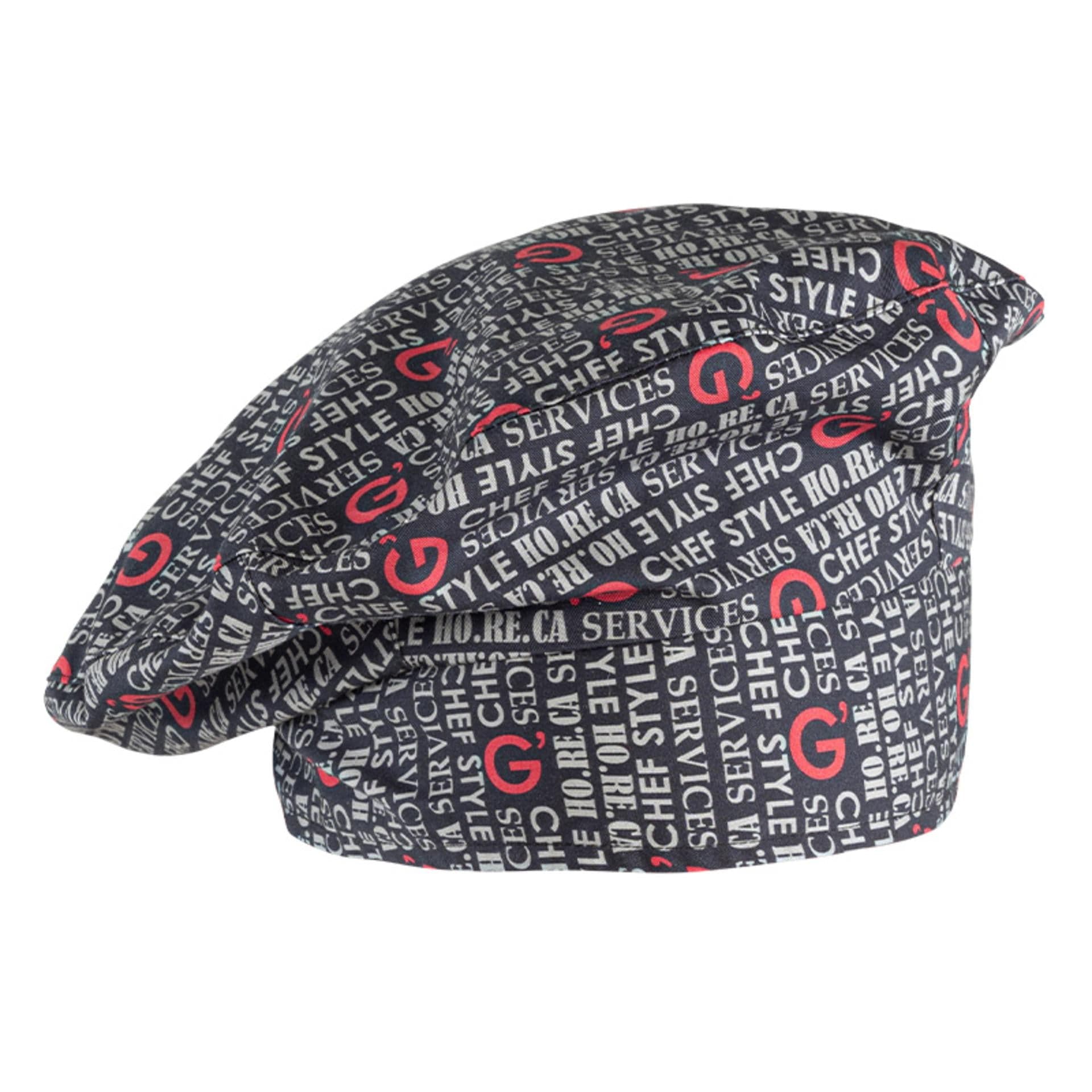 Cappello Monet G'Horeca Fantasia Cappello Cuoco con Velcro Idea Regalo in Giacche da chef Dresswork - Como, commercioVirtuoso.it
