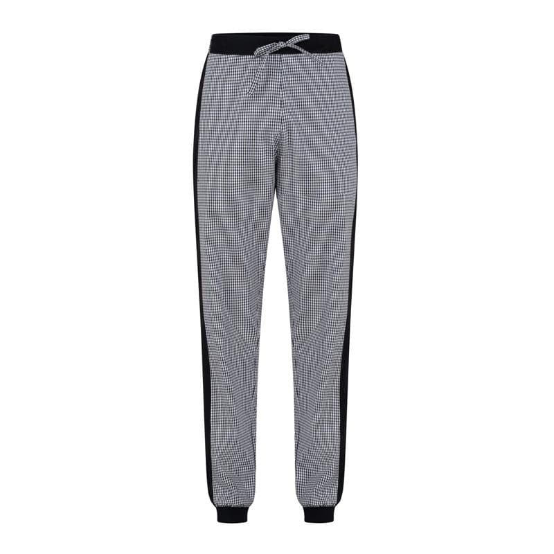 Pantalone Ivan Pied de Poule Pantalone Cuoco a Quadretti con Coulisse Elastici sulle Caviglie in Pantaloni da chef Dresswork - Como, commercioVirtuoso.it