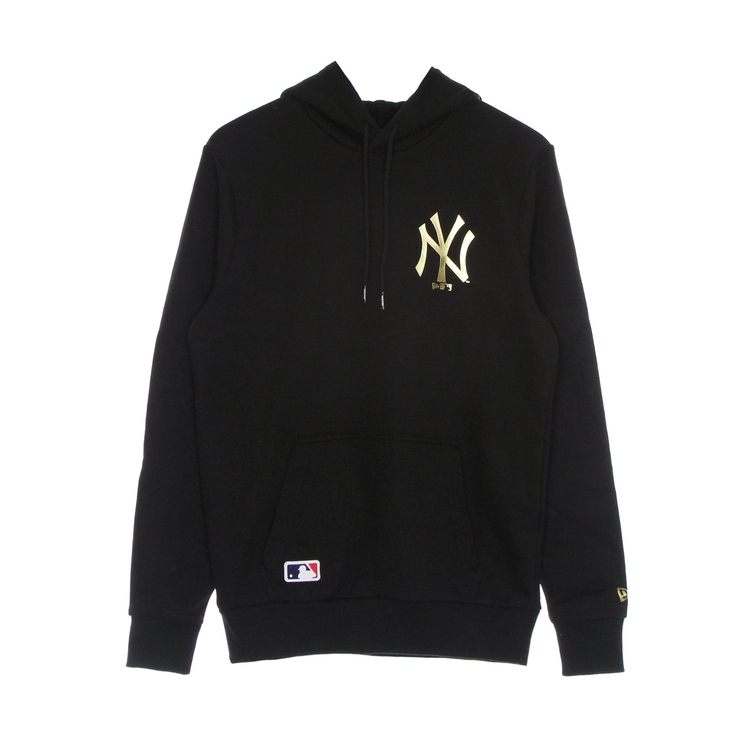 NEW ERA Felpa Cappuccio Uomo Mlb Team Logo Metallic Print Neyyan Black/gold da uomo in Felpe con cappuccio Drestige - Casamassima, commercioVirtuoso.it