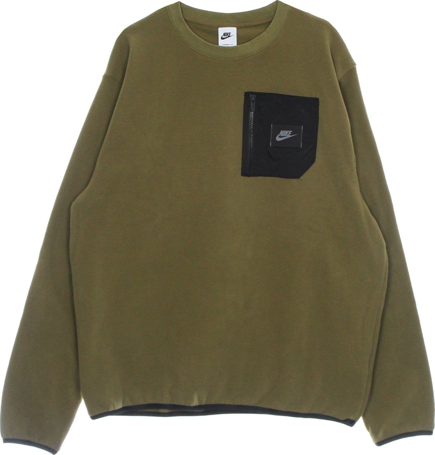 Nike Felpa Girocollo Uomo Sportswear Spu Therma-fit Polar Fleece Crew Hazel Rush/black/black da uomo in Felpe senza cappuccio Drestige - Casamassima, commercioVirtuoso.it