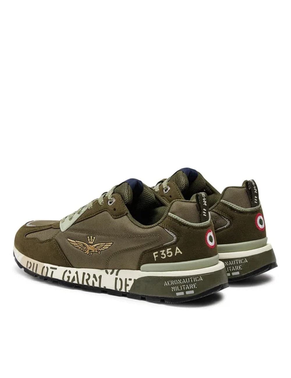 Aeronautica Militare Scarpa uomo in Sneaker casual Broadway Red - Barletta, commercioVirtuoso.it
