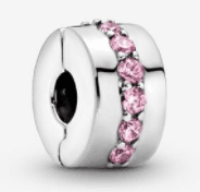 Pandora Clip Sentiero rosa scintillante in Bead Charm Alba Gioielli - Casoria, commercioVirtuoso.it