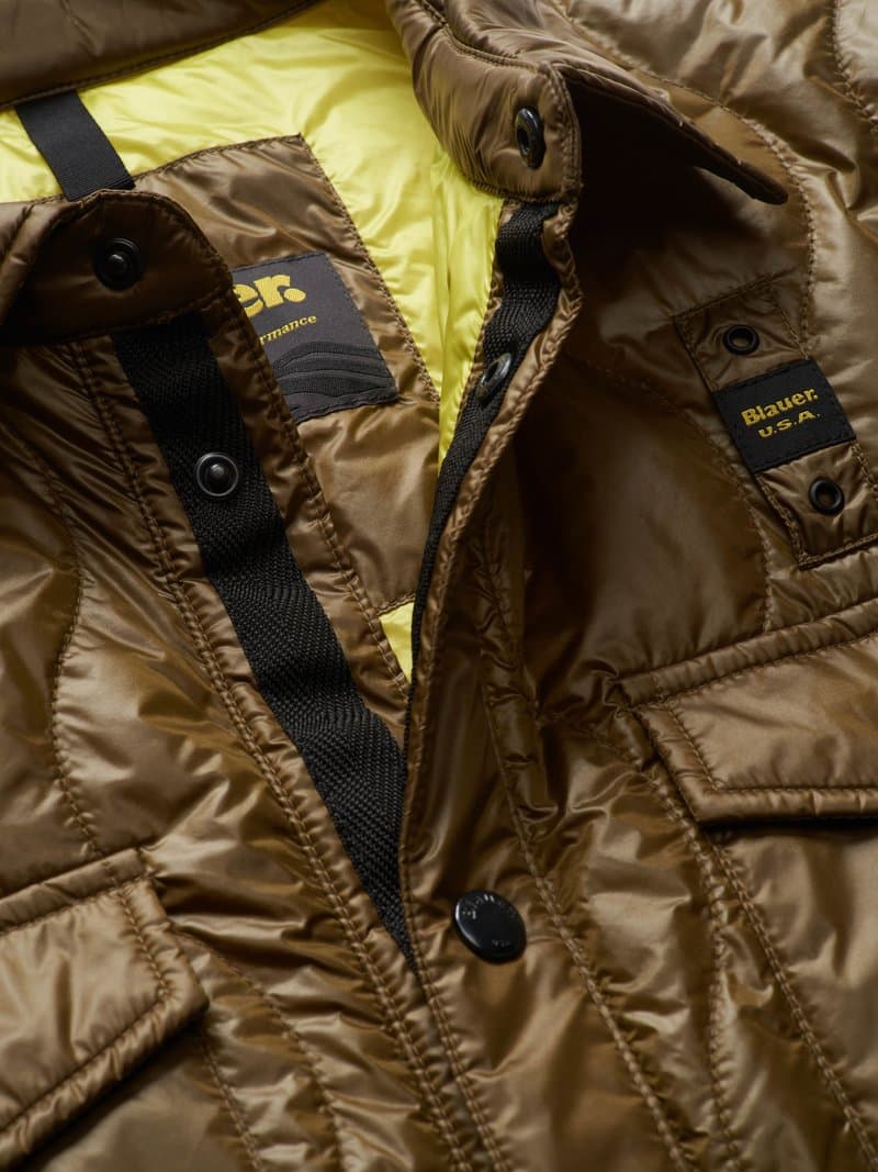 Blauer giubbino uomo corto imbottito ovatta in Giacche Broadway Red - Barletta, commercioVirtuoso.it
