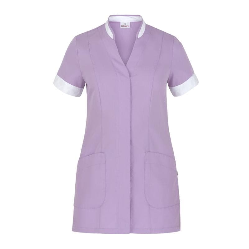 Casacca Aurelia Lilla Casacca Donna Manica Corta Pulizie Albergo Asilo Mensa in Grembiuli Dresswork - Como, commercioVirtuoso.it