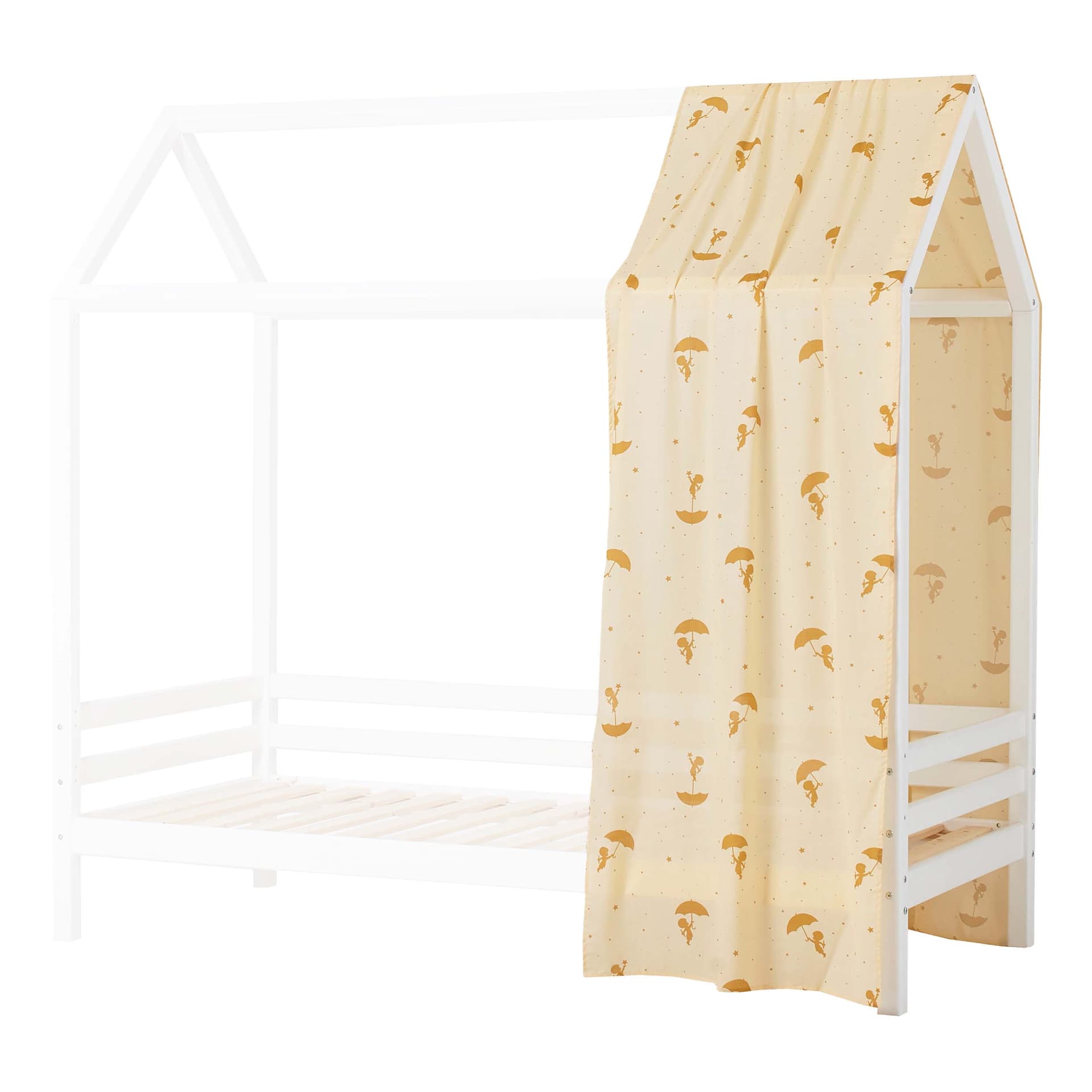 Tenda Hoppekids Ole Lukoie per letto di casa 90x200 cm - Giallo in Tende a pannello La Casa Del Bebè - Napoli, commercioVirtuoso.it